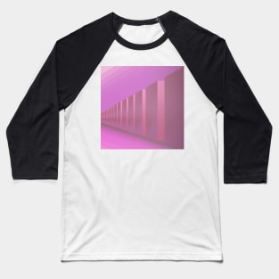 Synthwave city art Baseball T-Shirt